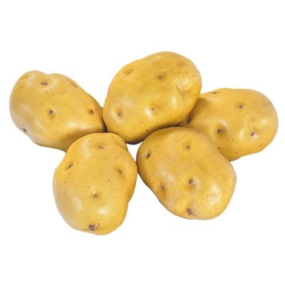 Artificial Potatoes Lifelike Vegetable for Home Kitchen Decoration 5pcs O8J3 192090544158  253354201065